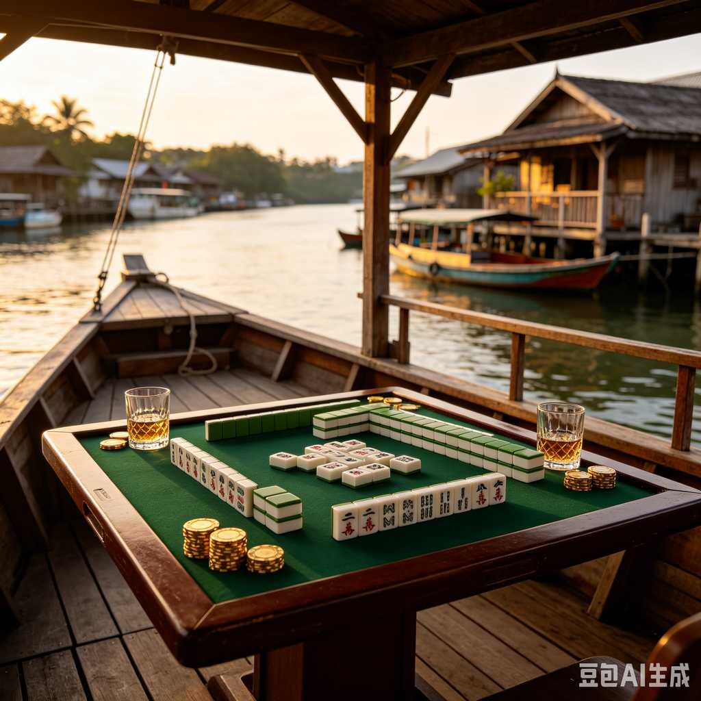 hotel entertainment mahjong set