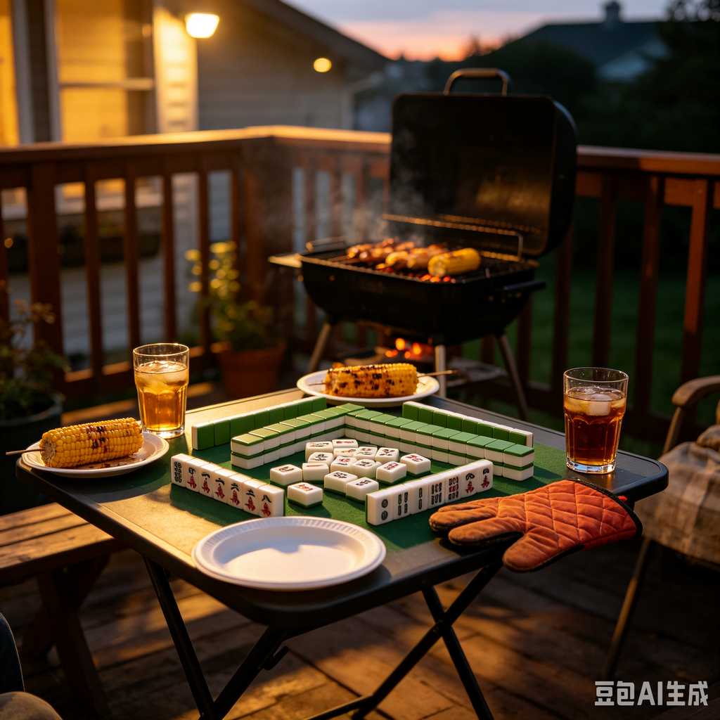 mahjong game table for home