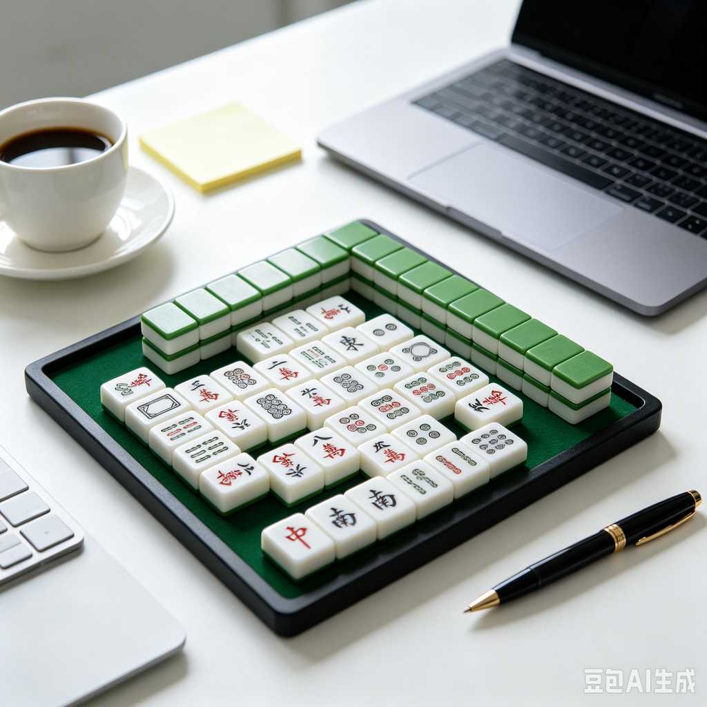 smooth print surface mahjong tiles