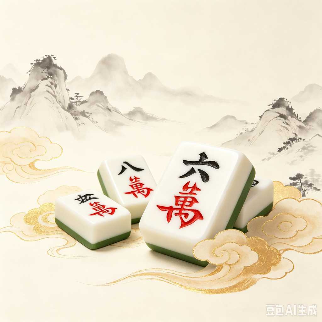 fashion mini mahjong set gift