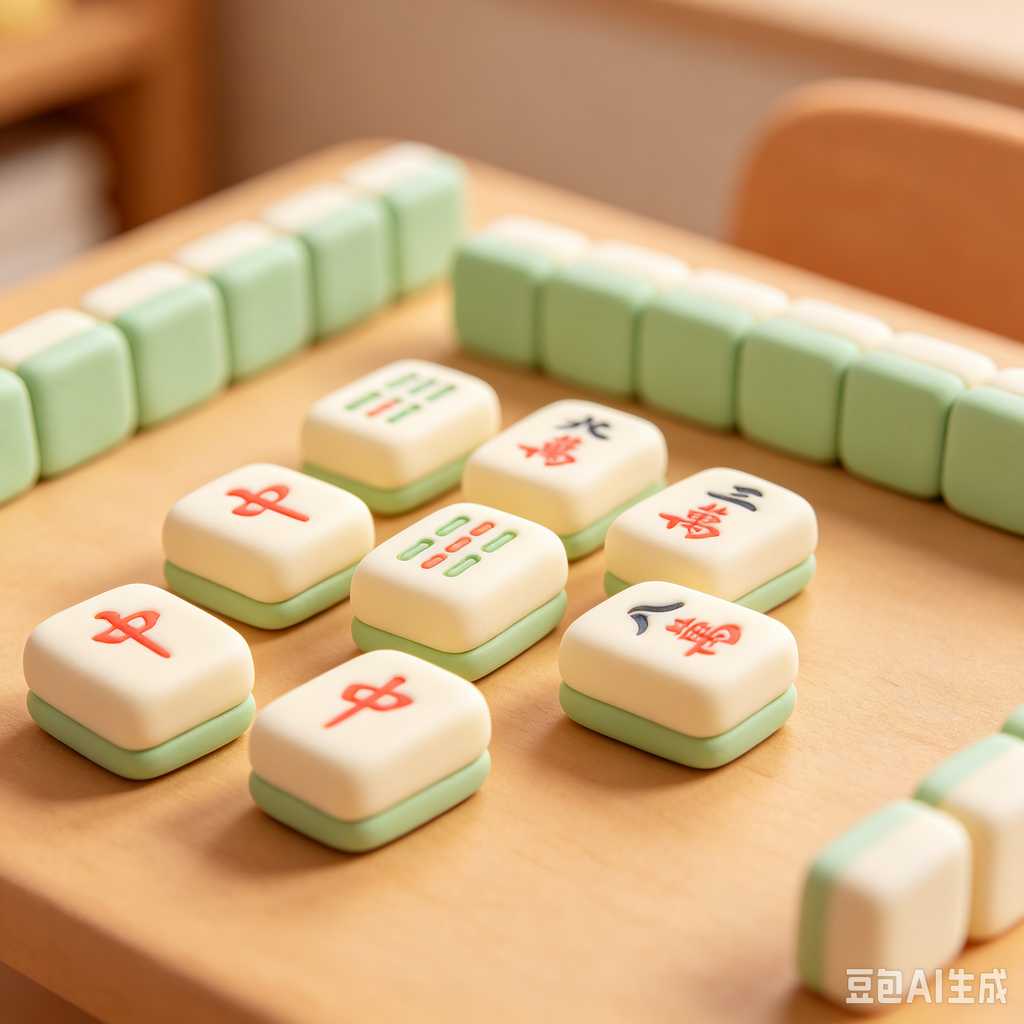 american mahjong tiles color coded